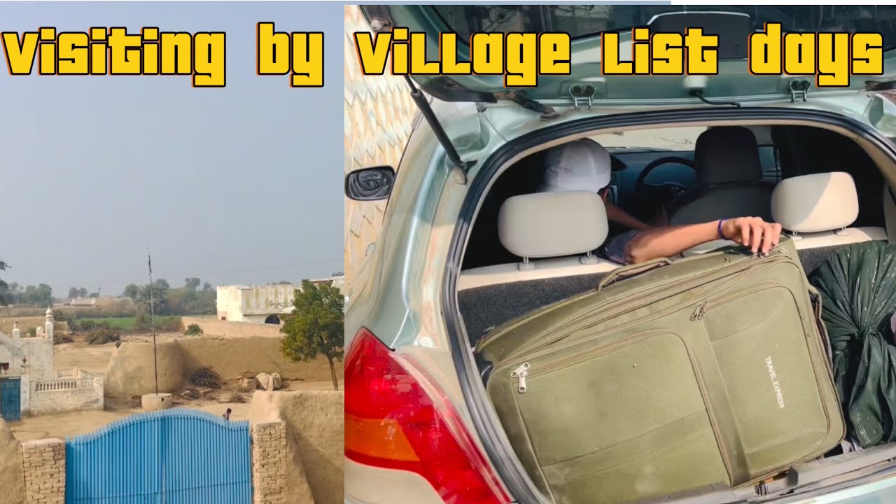 Visiting by village in list few days ✈️😂🥰#funny #comedy #vlog ￼