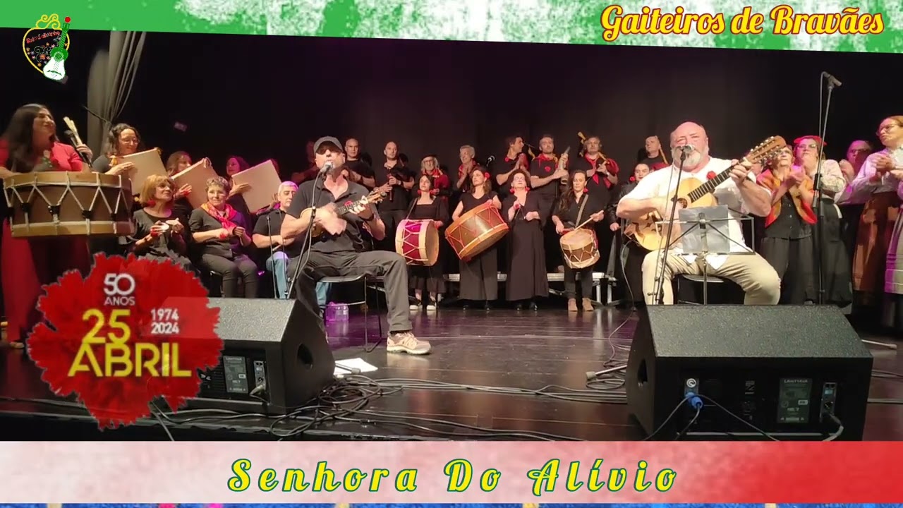 Senhora do Alívio 👉Xico Malheiro e Zezé Fernandes 🎸Gaiteiros de Bravães |Carolina Adormecida 50 Anos
