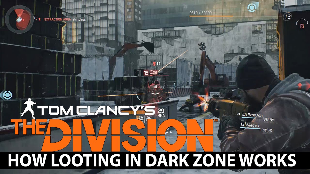 The Division | HOW LOOTING IN DARK ZONE WORKS