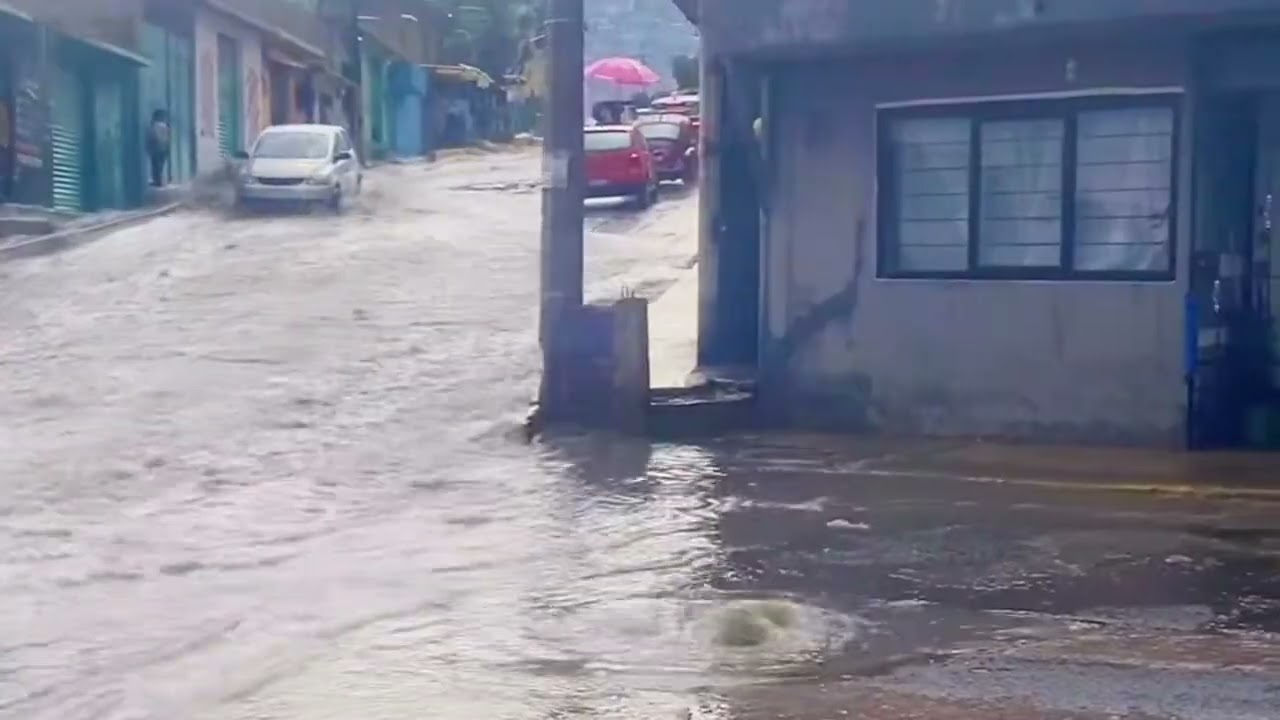 Ecatepec LLENO DE CAÑO HOY: GRANIZADA SACÓ TODA LA SUCIEDAD, EXTREMAS LLUVIAS EN PRIMAVERA 