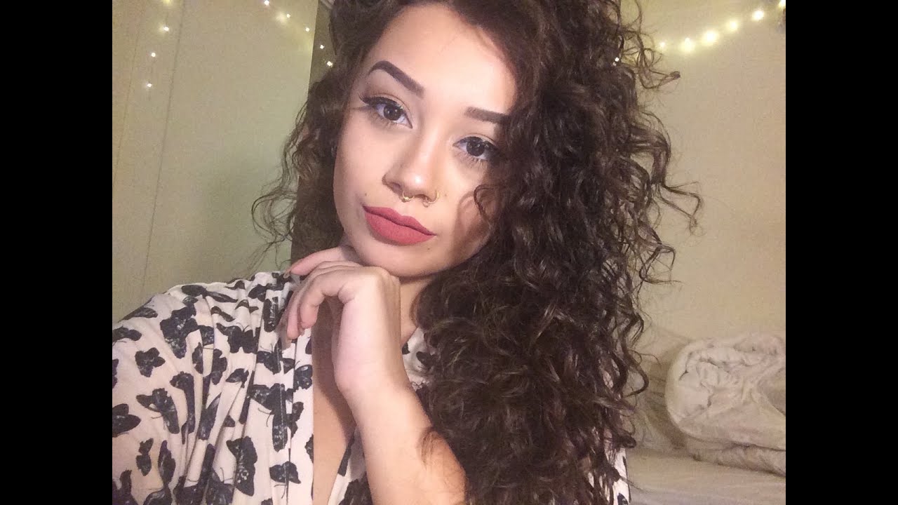 How To Style Curly Hair | Perm or Natural