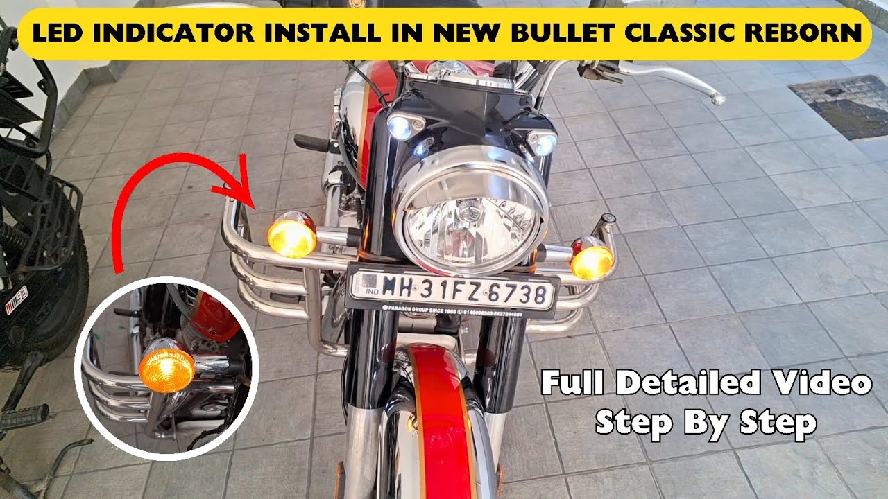 Led Indicator Install In New Classic Reborn | Simtac | Full Installation| @AMARKVLOGS