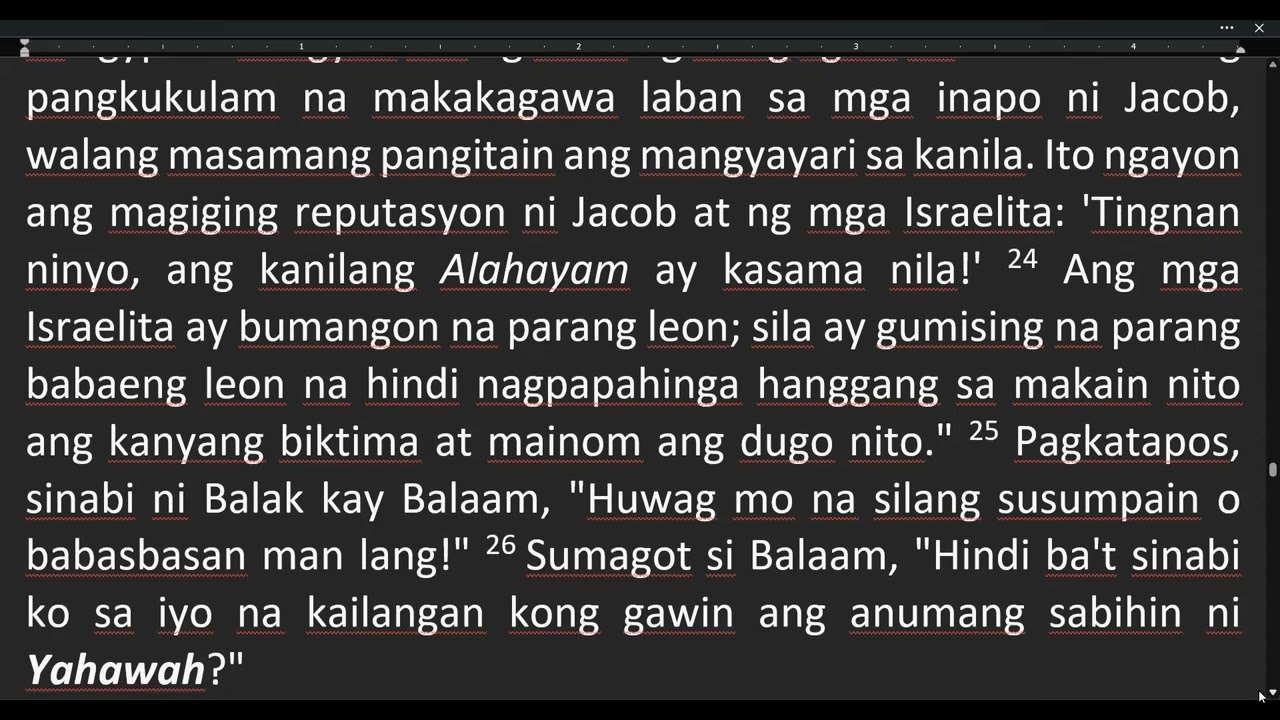 2 Levi 23-27 Kailan nagiging katuwiran ang pagpatay? Sino ang 'bituin' na magmumula kay Jacob?