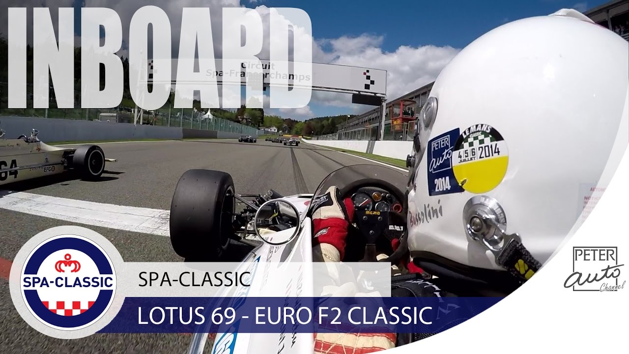 Vintage Lotus 69 Formula 2 amazing sound at Spa-Francorchamps
