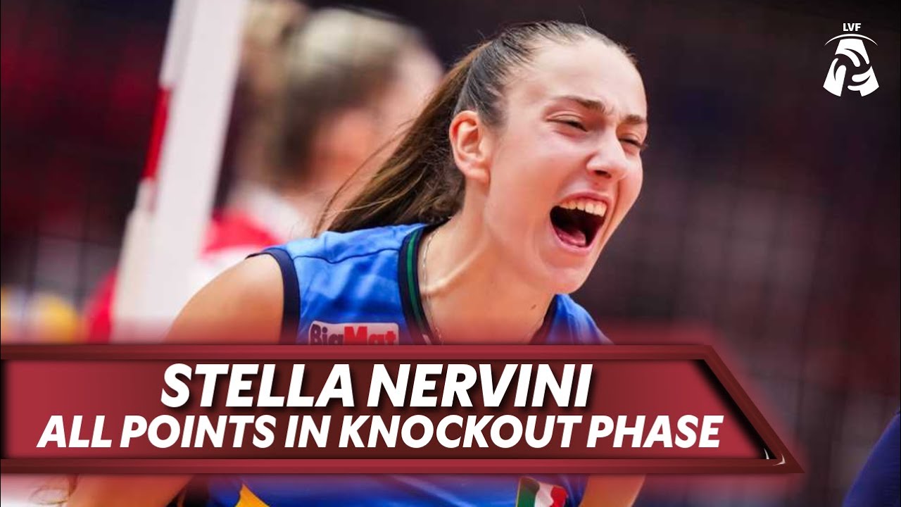 STELLA NERVINI, All points in knockout phase | World Championship 2025