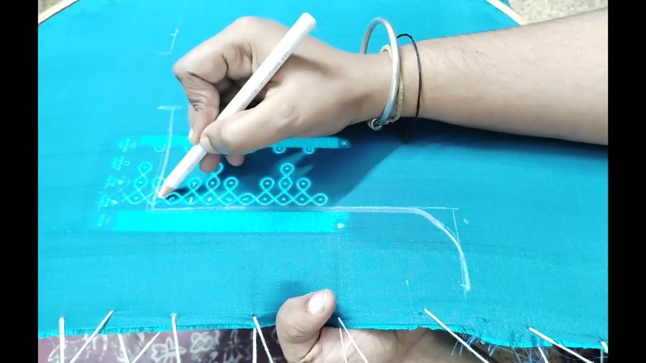 Class 16: Simple blouse design tracing
