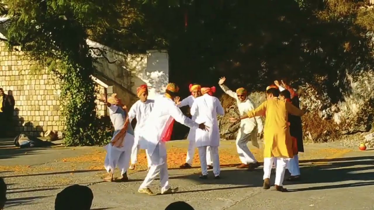 LBSNAA Mussoorie | Bharat Divas Par IAS Officer Trainees Ka Rajsthani Dance Performance 