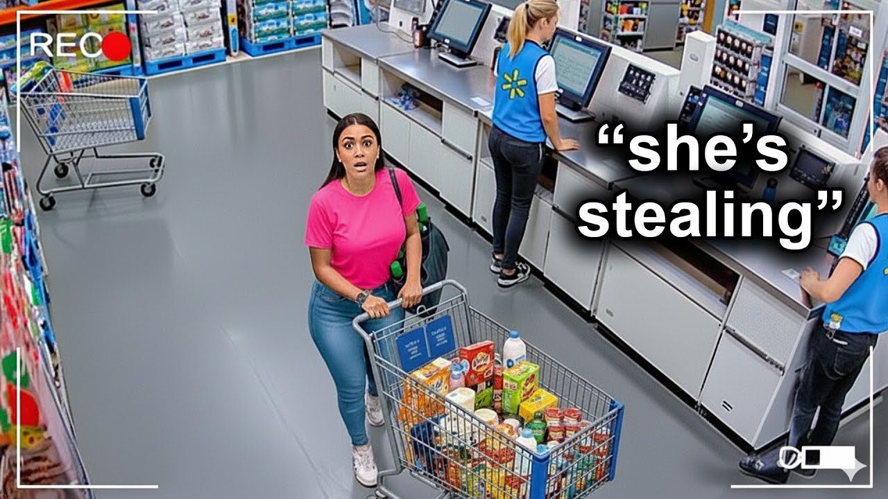 When Shoplifters Get Caught Stealing An ENTIRE CART Full From Walmart