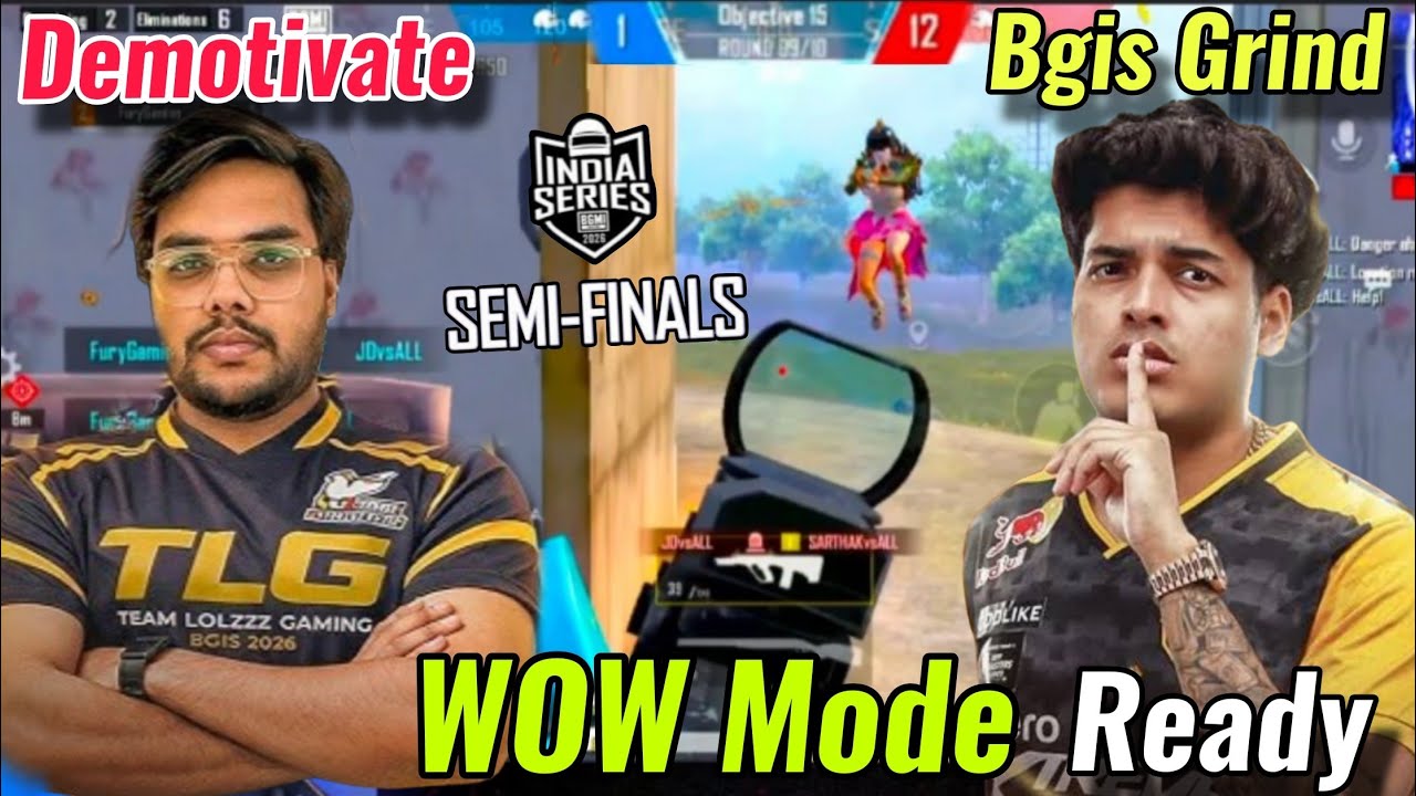 Jonathan Vs TLG Players 😳Bgis SF Grind 🔥| WOW Mode 2v2 Jd , Furry 😮Full Demotivate 🛑Ready For SF