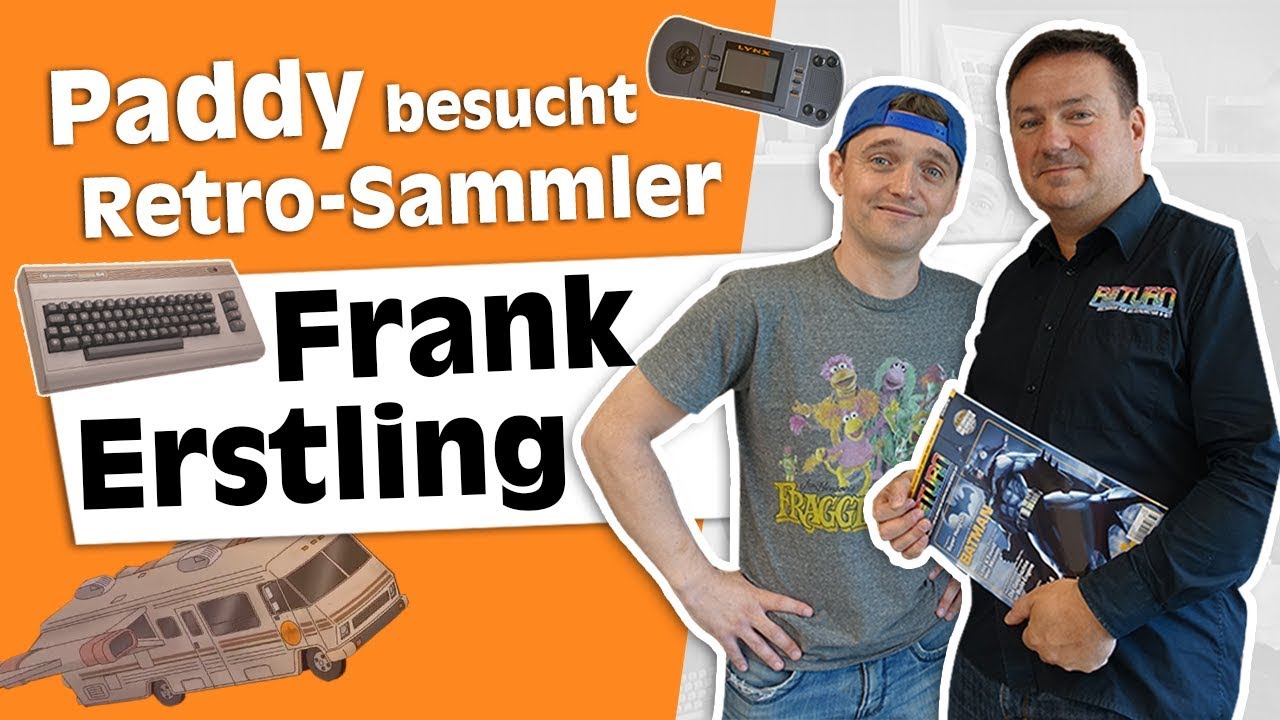 Paddy besucht einen Retro-Sammler & neues Format auf massengeschmack.tv