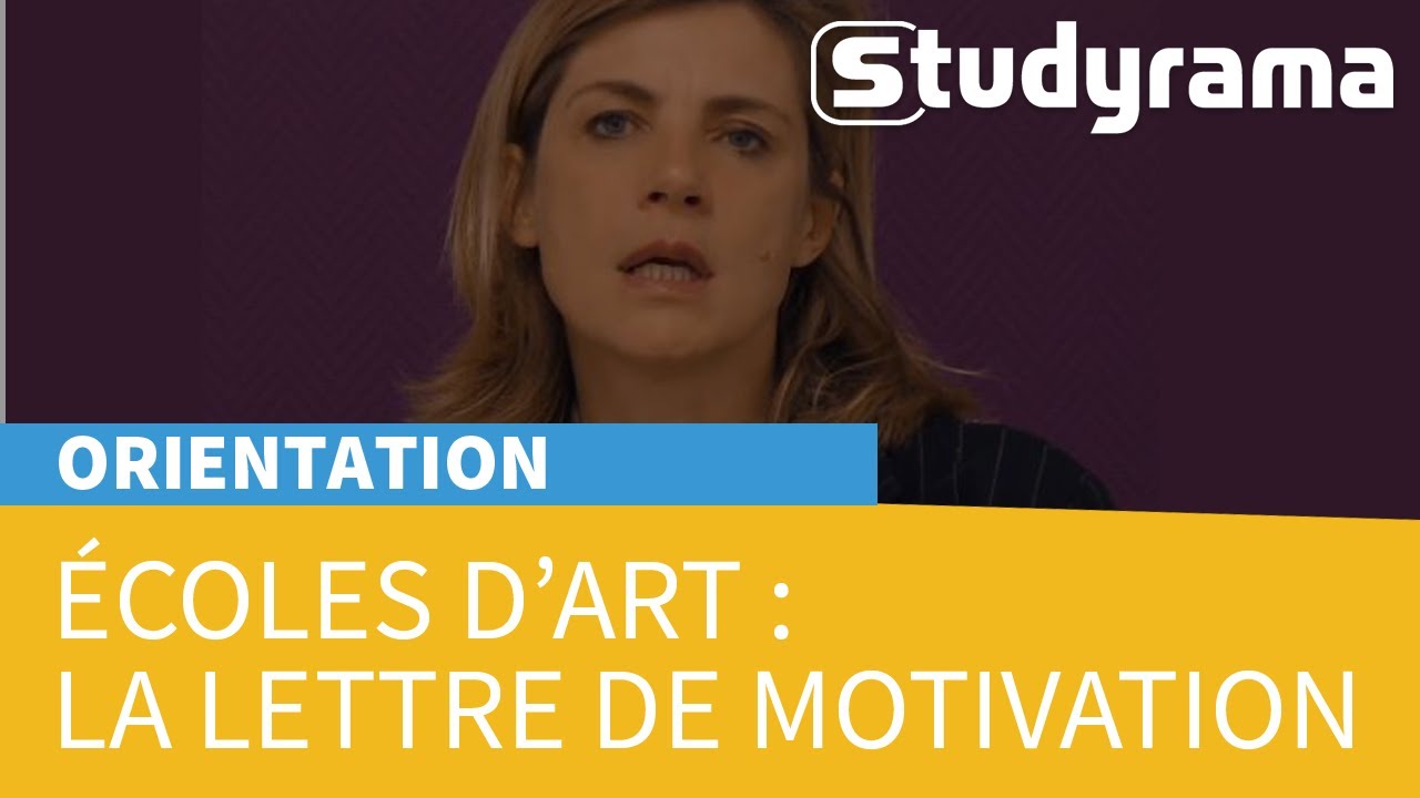 Intégrer une école d'art ou d'architecture : la lettre de motivation