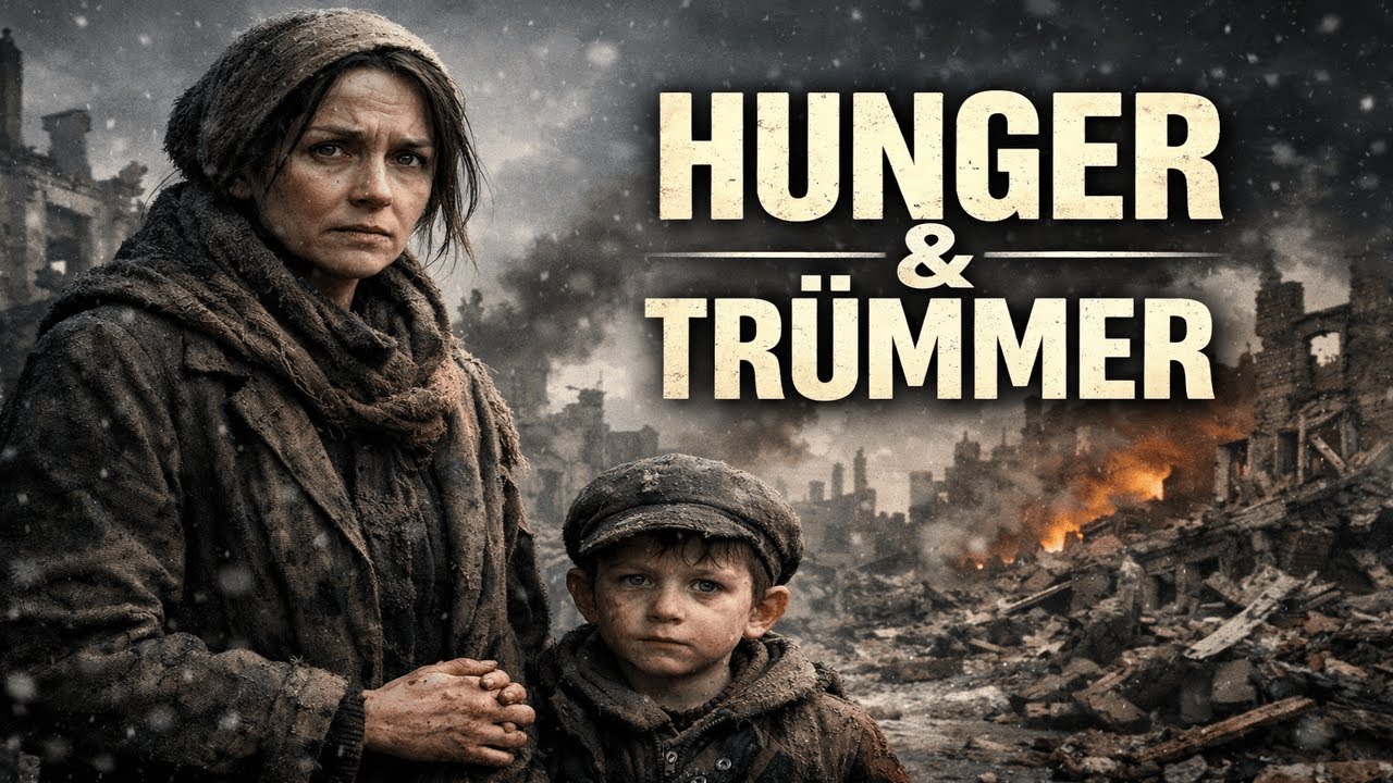 Hunger, Trümmerfrauen & Rosinenbomber: Das harte Leben in Deutschland nach dem Krieg (1945-1959) 😱