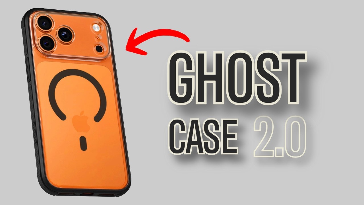 Ghost Case 2.0 | Лучший прозрачный чехол для iPhone 17 Pro Max