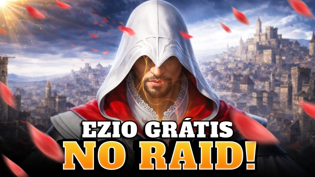 NOVO LENDÁRIO GRÁTIS DE LOGIN – EZIO AUDITORE! | Raid Shadow Legends