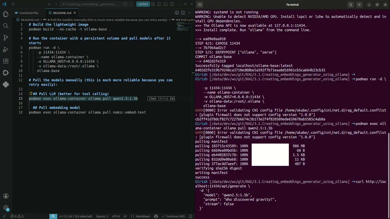 Local Inference with Ollama