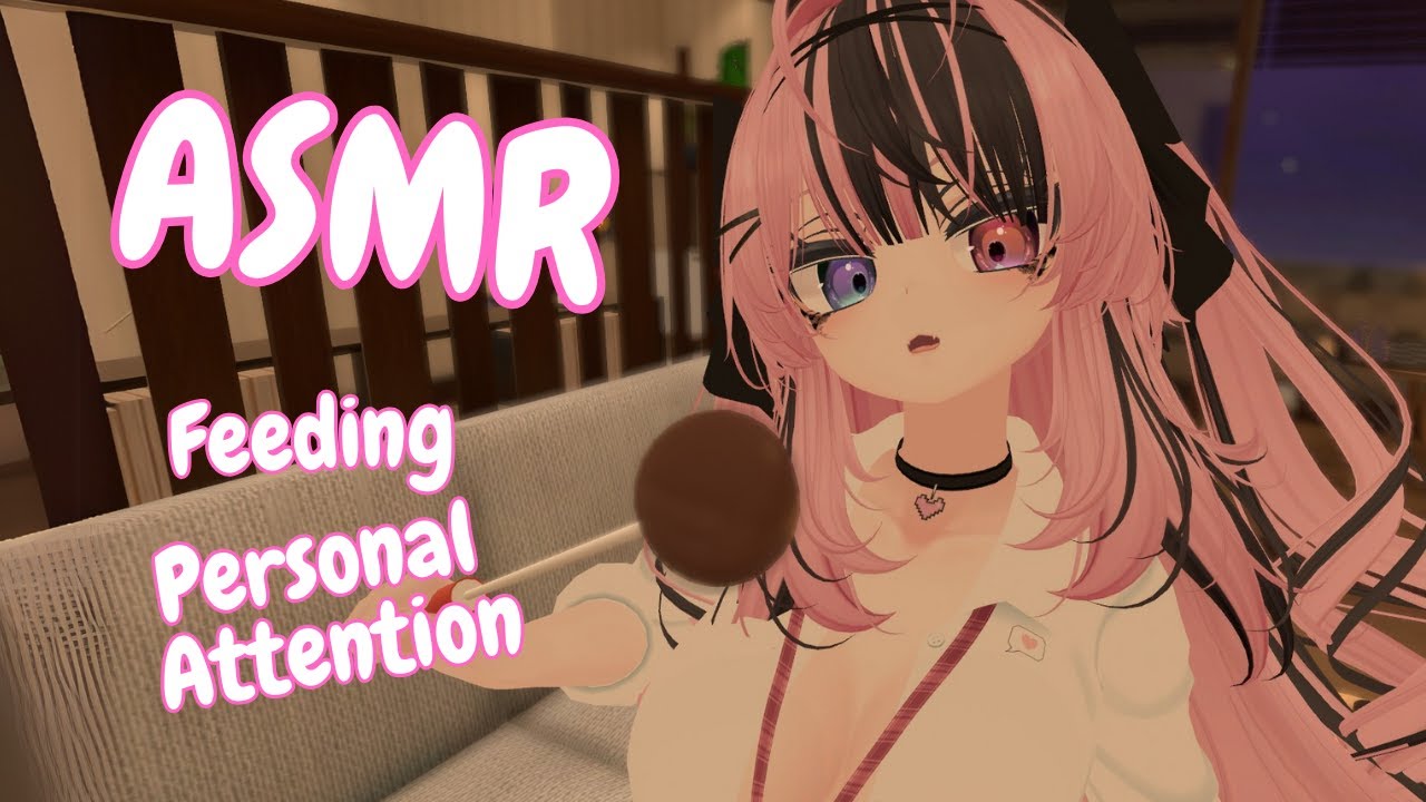 ASMR Roleplay | Your friend invites you over and feeds you