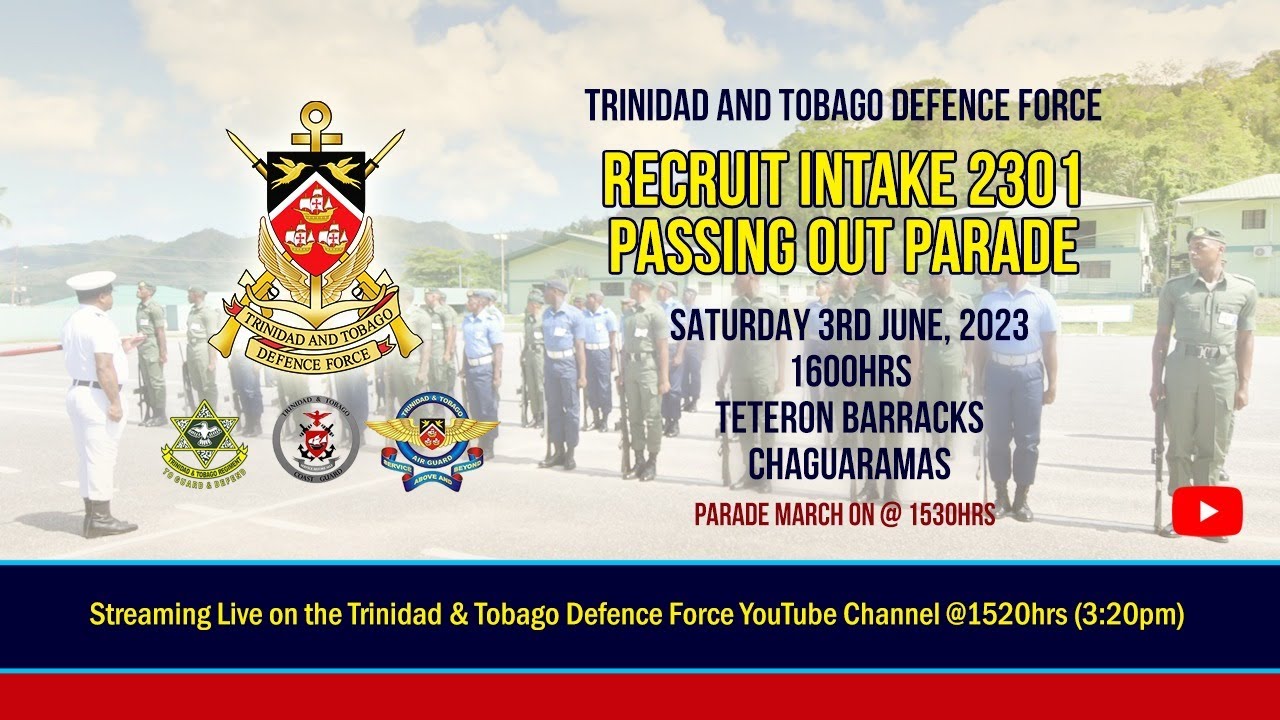 TTDF Recruit Intake 2301 PASSING OUT PARADE