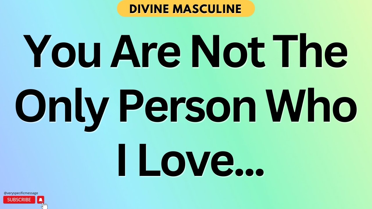 You Are Not The Only Person Who I Love...😕😐🥰