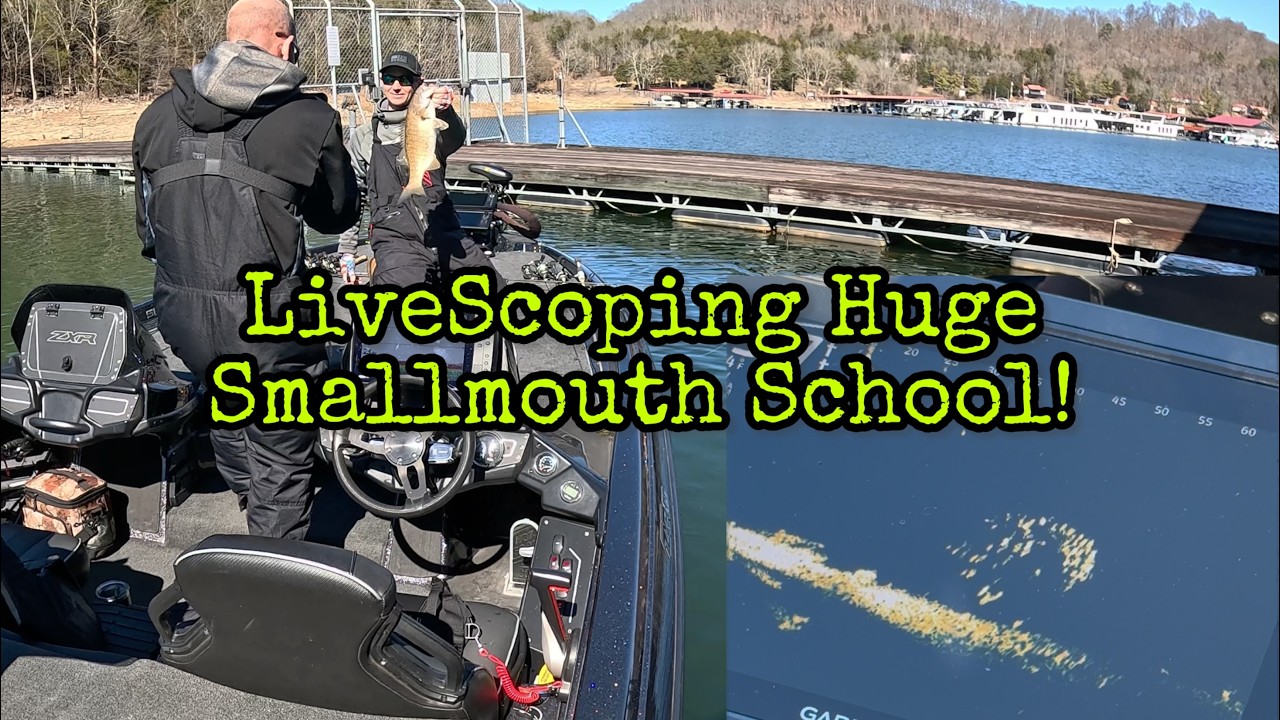 We Found A MASSIVE School Of Smallmouth... (LiveScope INSANE)