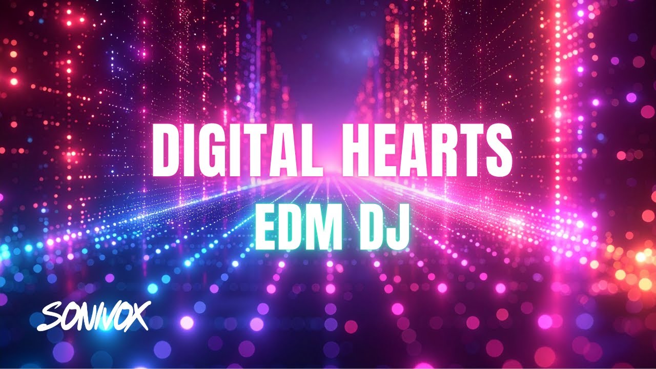 Digital Hearts | Electro Pop EDM | 128 BPM Bright Party Groove | SONIVOX
