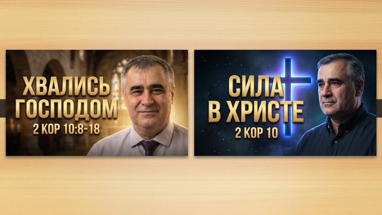 2 Коринфянам 10:8 -18