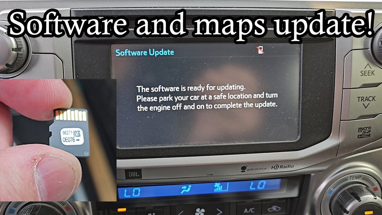 2014 Toyota 4Runner media firmware and maps update