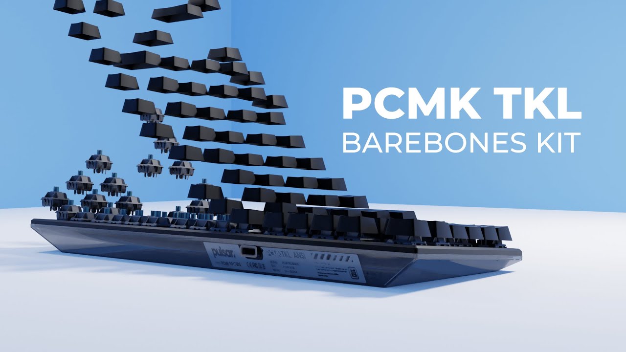 Floating key keyboard terbaik yang pernah gw coba | Pulsar PCMK TKL Build & Review