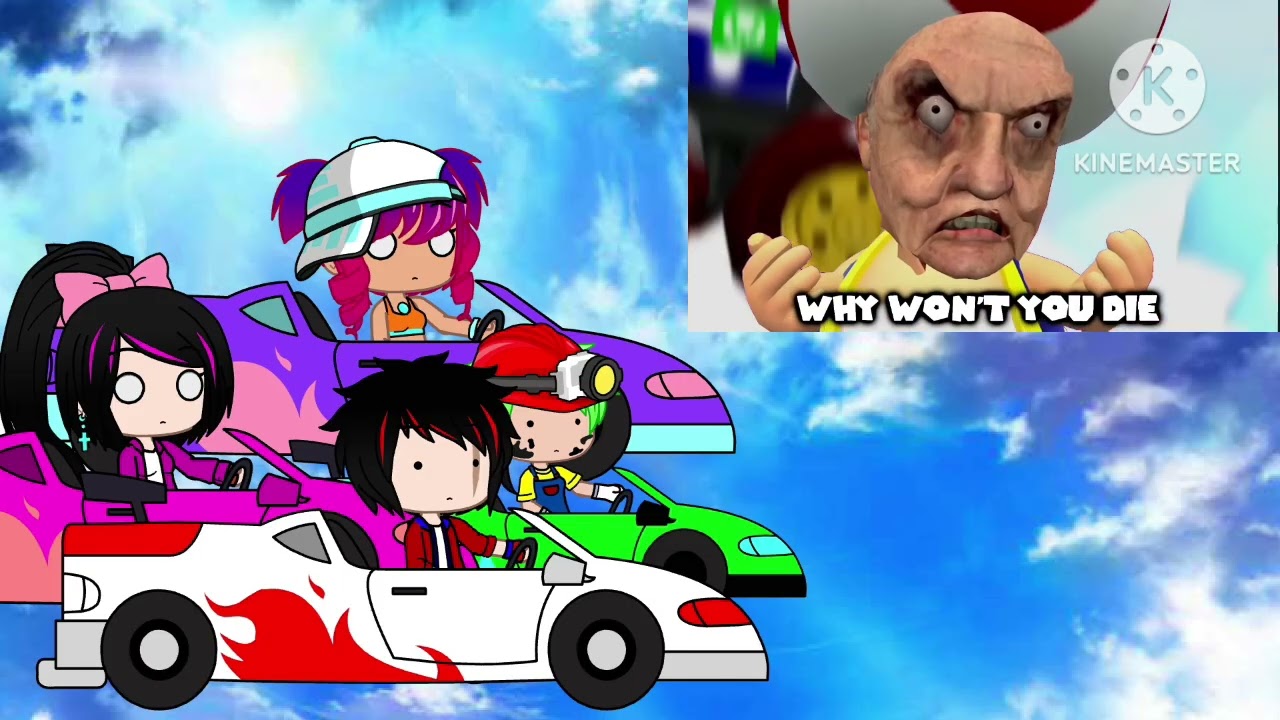Eastsiderz X7 reacts to Smg4: stupid mario kart world
