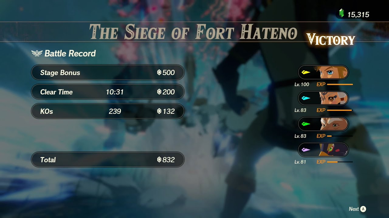 Hyrule Warriors: Age of Calamity - Hardest Challenge: The Siege of Fort Hateno (VERY HARD Mode)