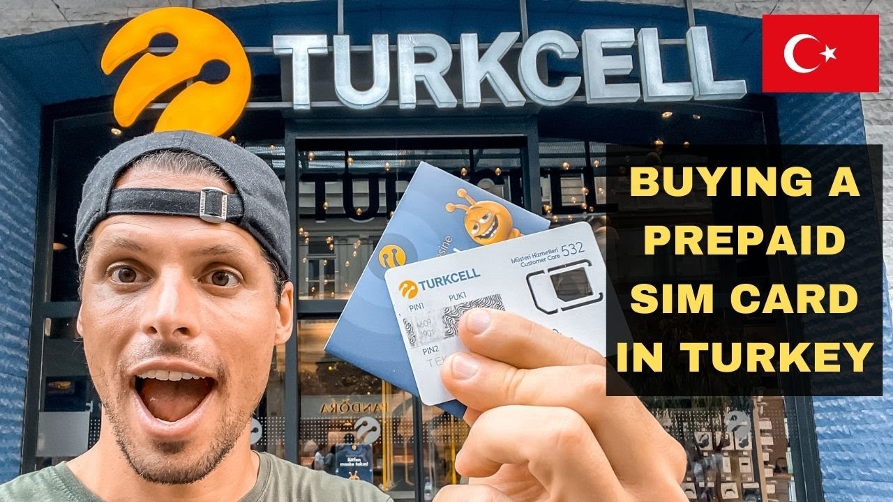Buying a Prepaid Sim Card in Turkey 🇹🇷