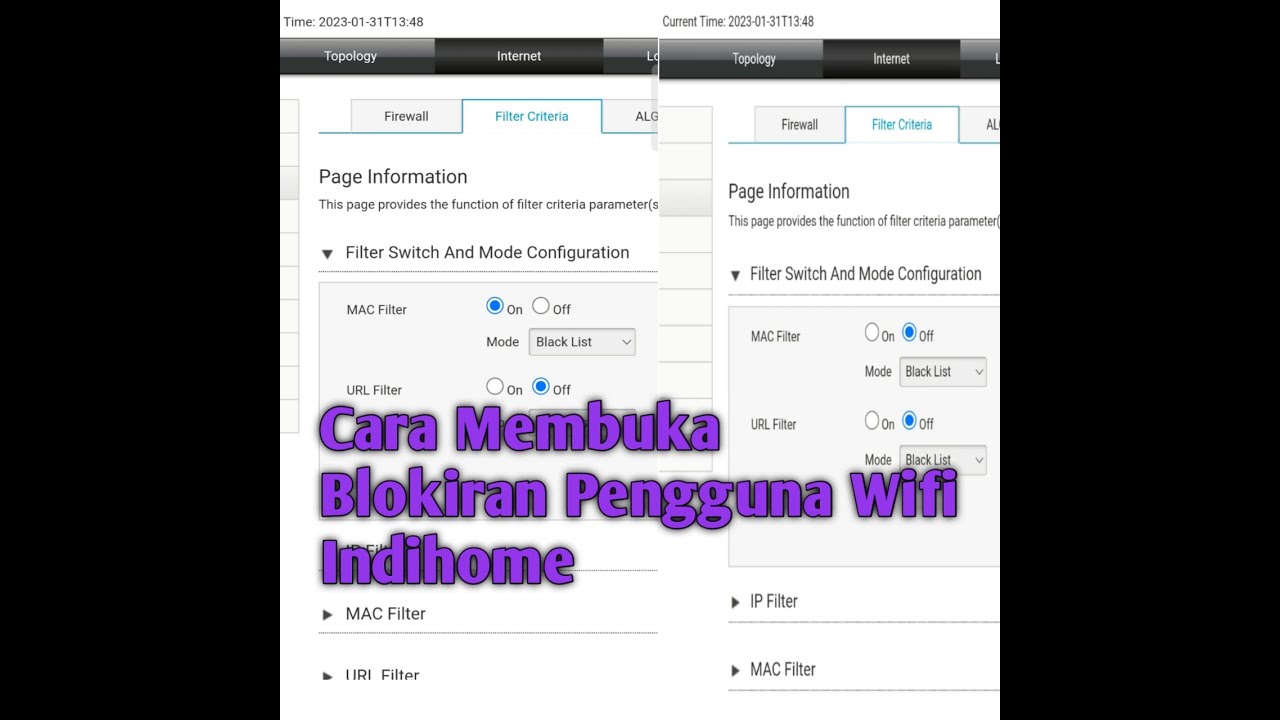 Cara Membuka Blokiran Pengguna Wifi Indihome