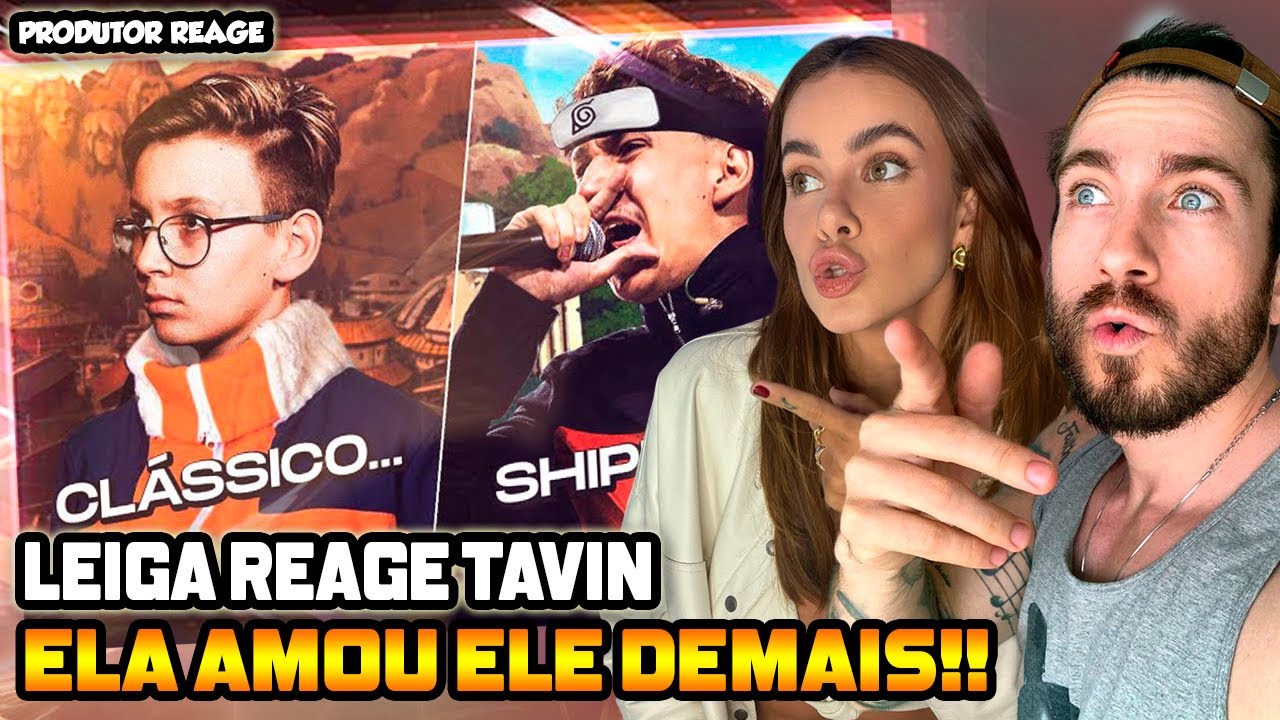 (ELA GOSTOU OU N?) LEIGA REAGE TAVIN, o NARUTO das BATALHAS DE RIMA!! 🍥