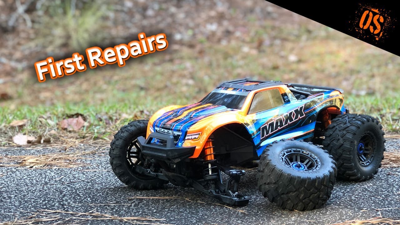 Traxxas Maxx First Repairs