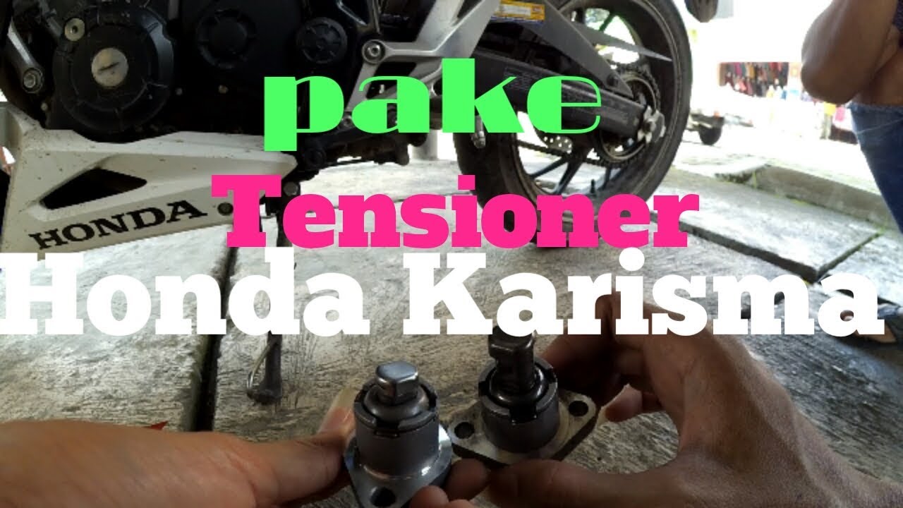 Pemasangan Tensioner Honda karisma ke CBR150 k45g