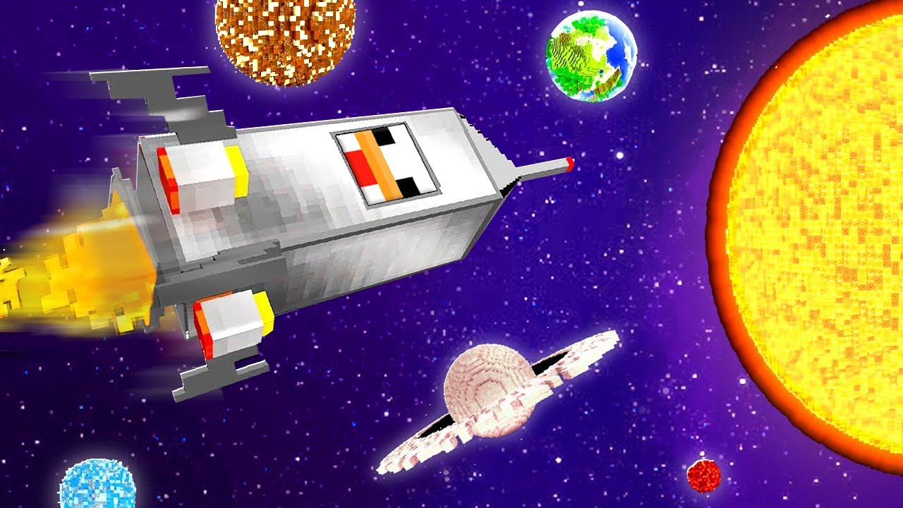 VADO SULLA LUNA DI MINECRAFT!