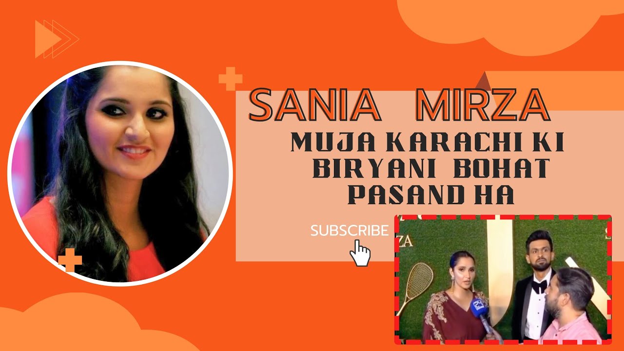 Sania Mirza Karachi Ki || Biryani Ki Dewani Nikle Sath Shoaib Malik Bhe