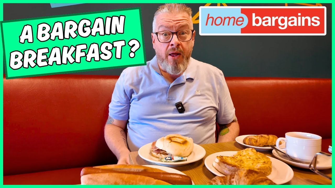 I Review HOME BARGAINS - The UK's CHEAPEST CAFÉ?