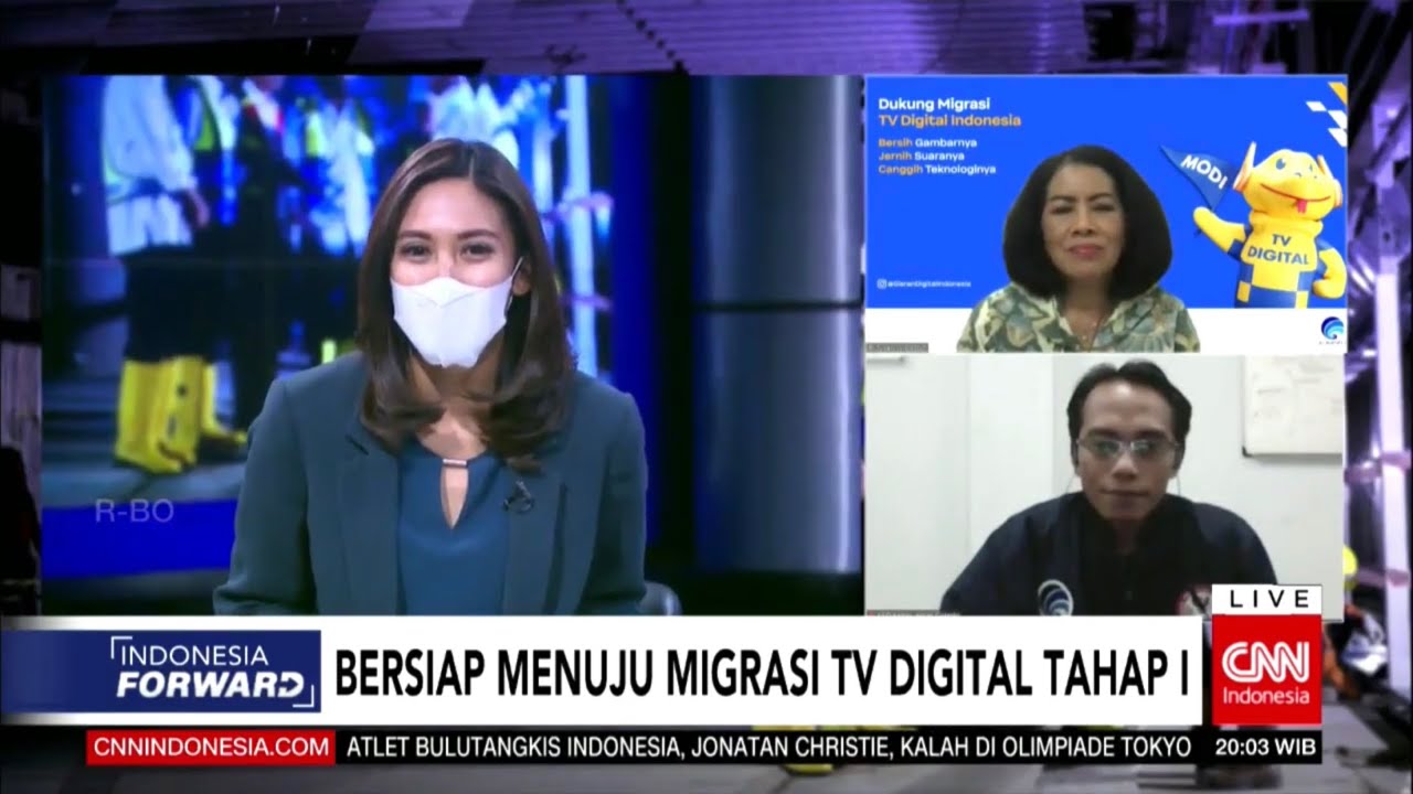 KPID Kaltim on CNN Indonesia - Sambut dan Dukung Migrasi TV Digital Indonesia Tahap I 