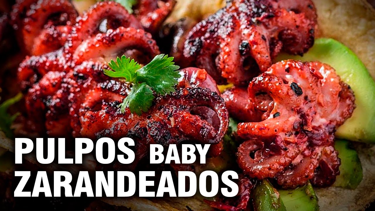 Pulpos zarandeados mini | Gfood