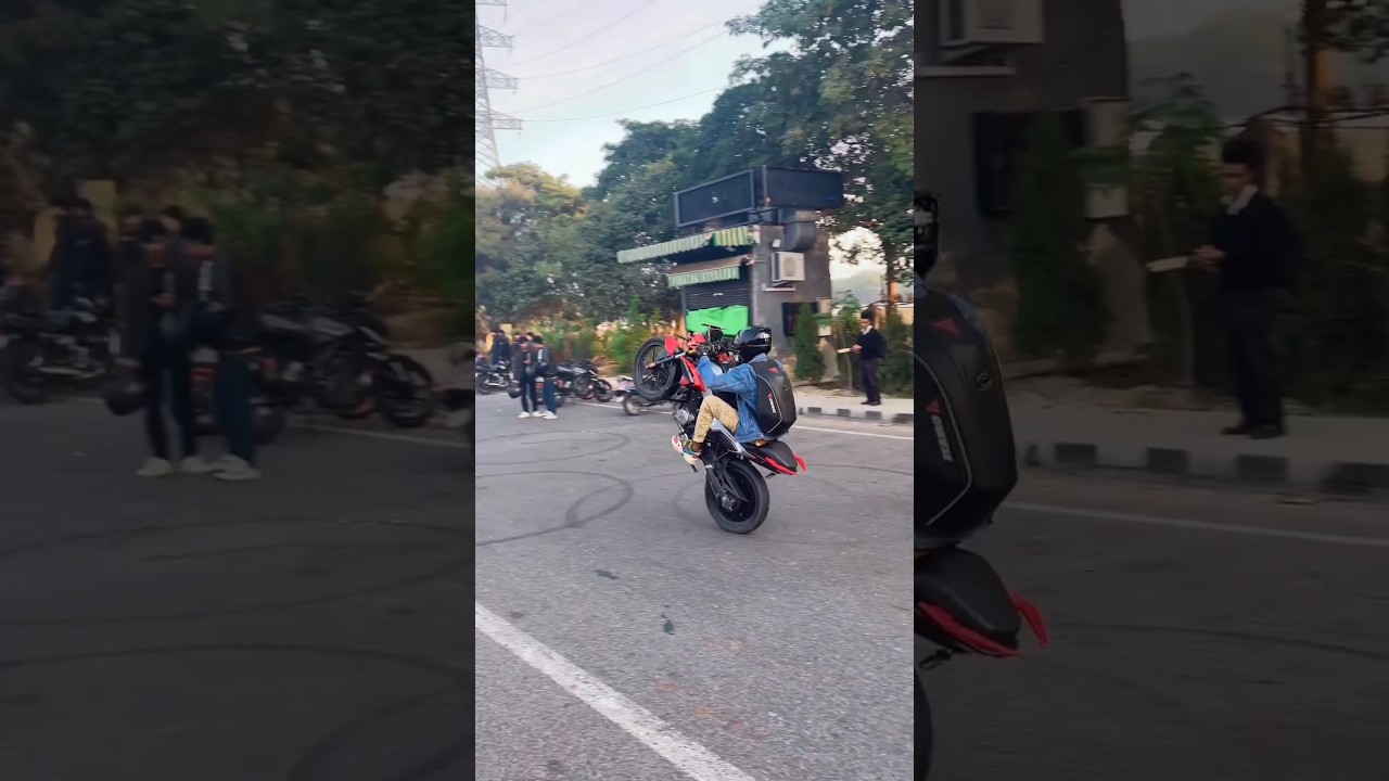 Xtreme wheelie 😮 #ride #kawasakizx10rr #rider #zx10r #bikers #wheelie #sportbike #stunt #bikeride