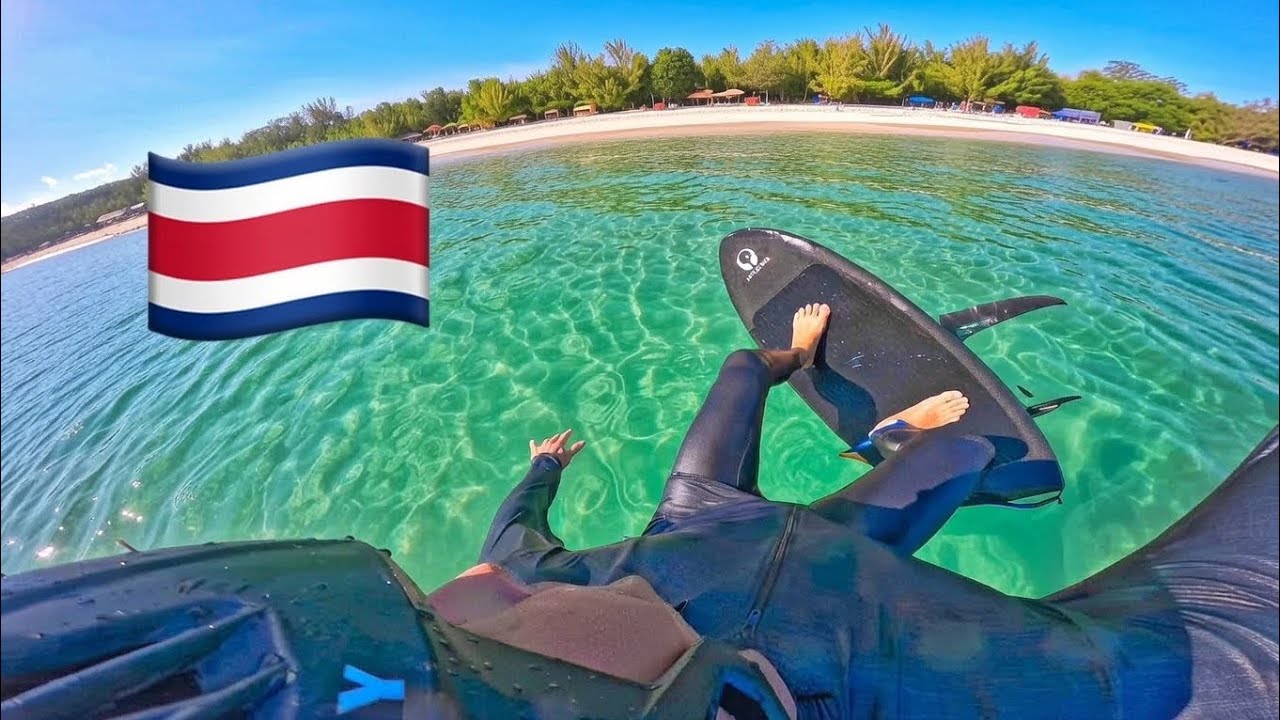 Pura Vida Prone Foil Surfing
