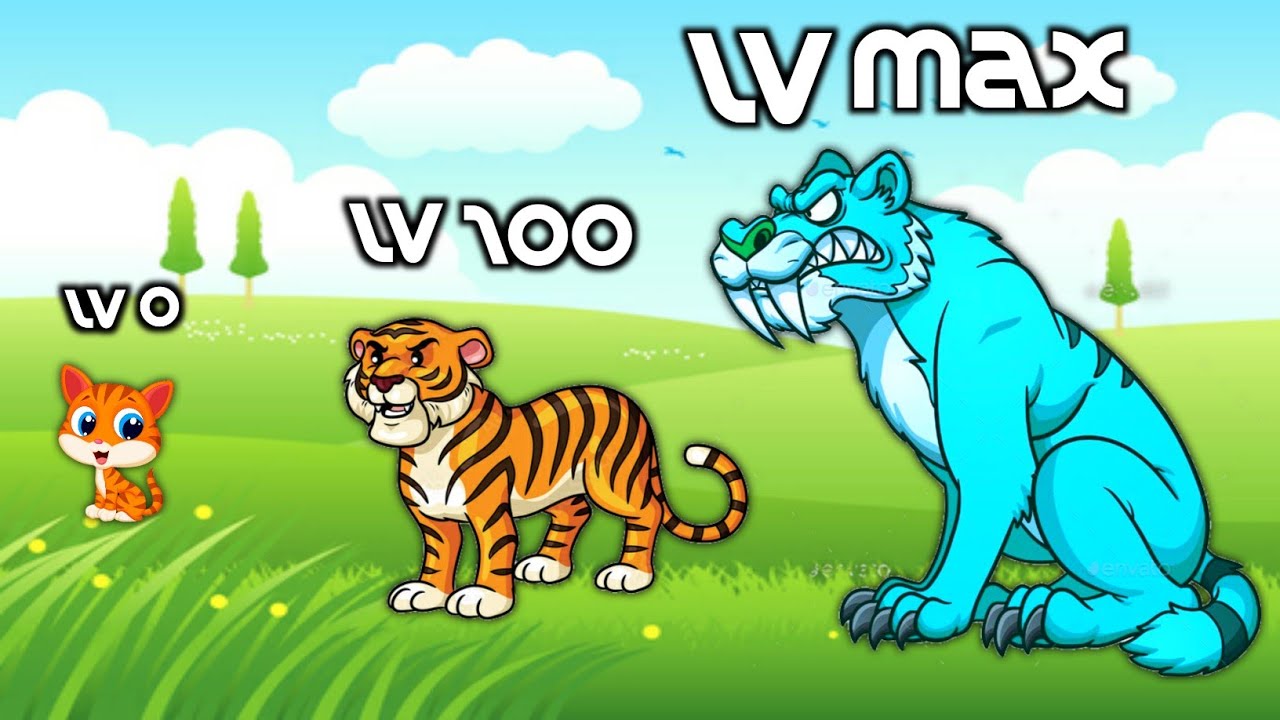 MAX LEVEL EVOLUTION in Zookemon Animal Rumble