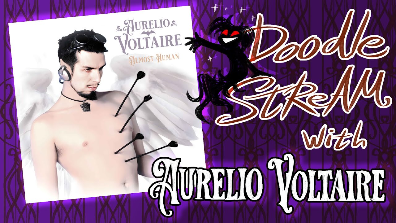 Halloween Doodle Stream/ With AURELIO VOLTAIRE!