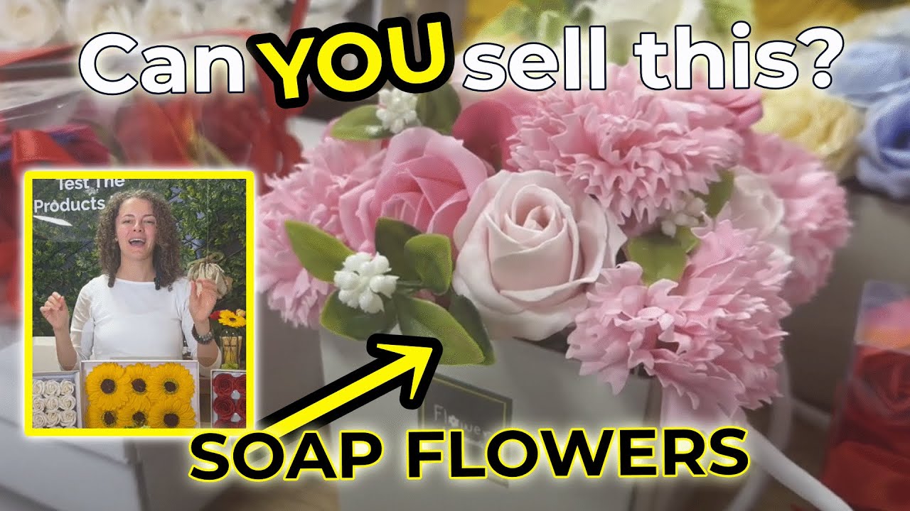 Wholesale Craft Soap Flowers from Ancient Wisdom - Can You Sell This?
