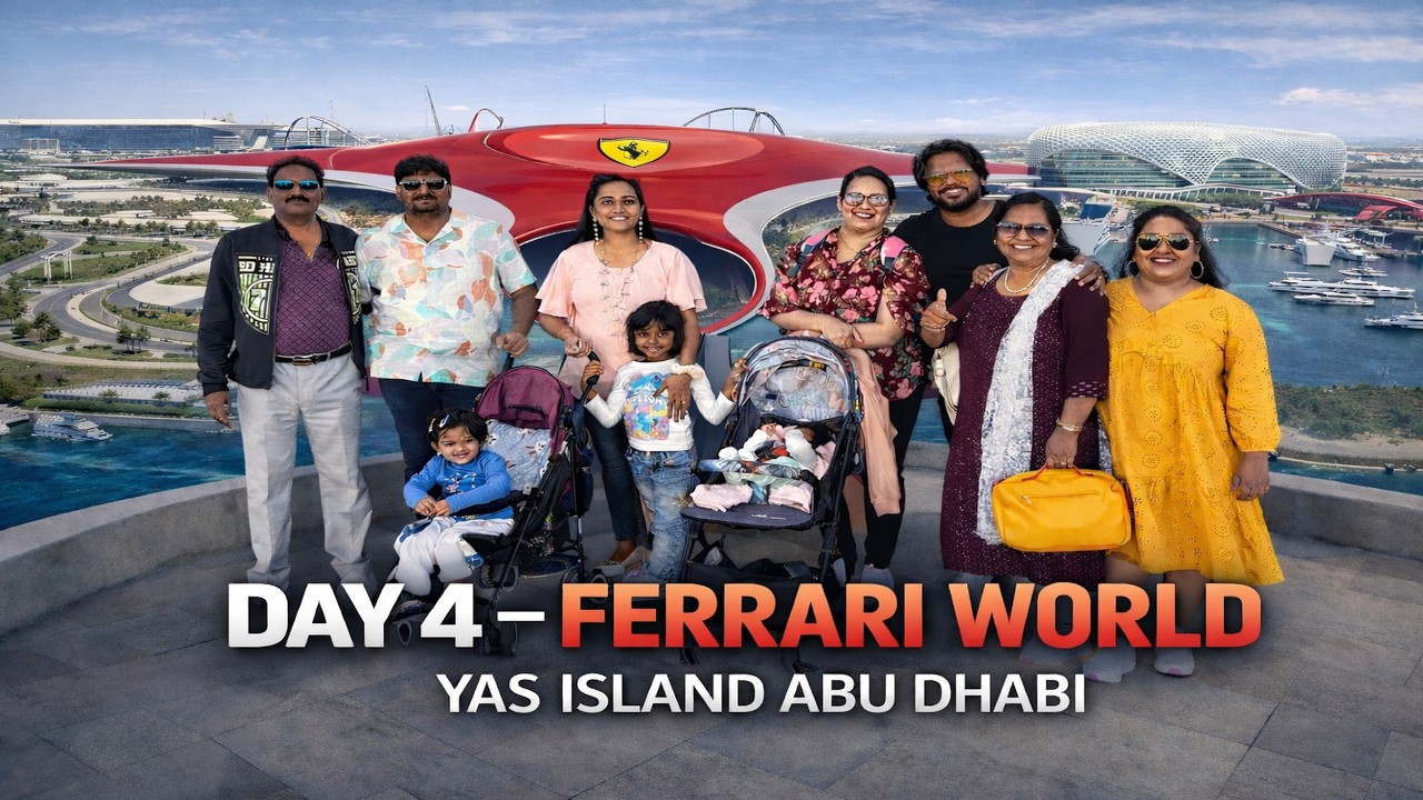 FERRARI WORLD complete guide and Rides Day 4 #dec2023 #abudhabi #yasisland #ferrariworldabudhabi