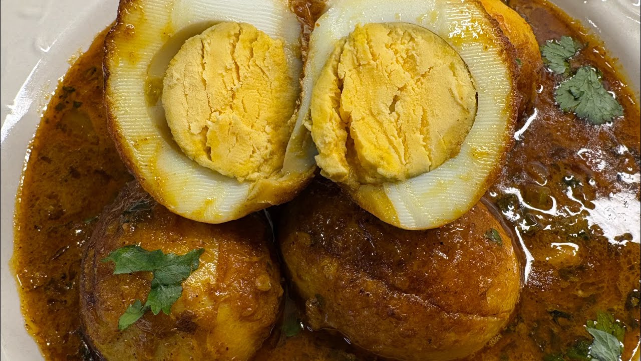 Dhaba Style Egg Curry Recipe | Spicy Anda Curry at Home