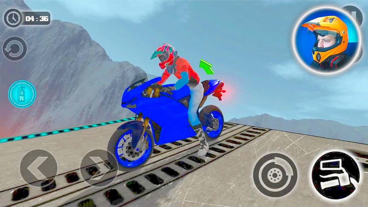 Impossible Motor Bike Tracks 3D #Dirt MotorCycle Racer Game #Bike Games - Android Gameplay