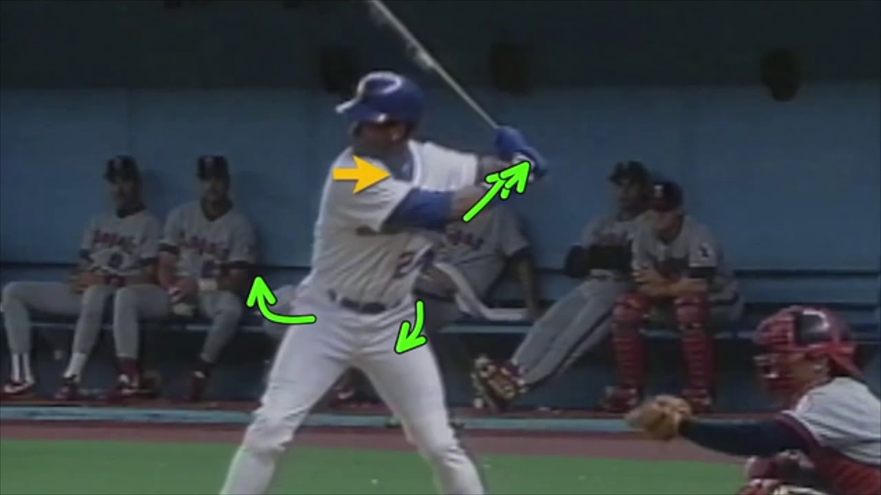 Ken Griffey Jr  Hitting Mechanics