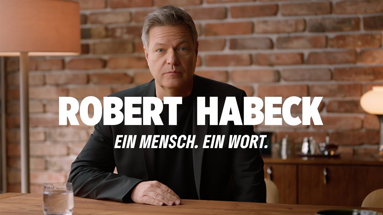Ein Mensch. Ein Wort. | Wahlwerbespot zur Bundestagswahl 2025 | Robert Habeck
