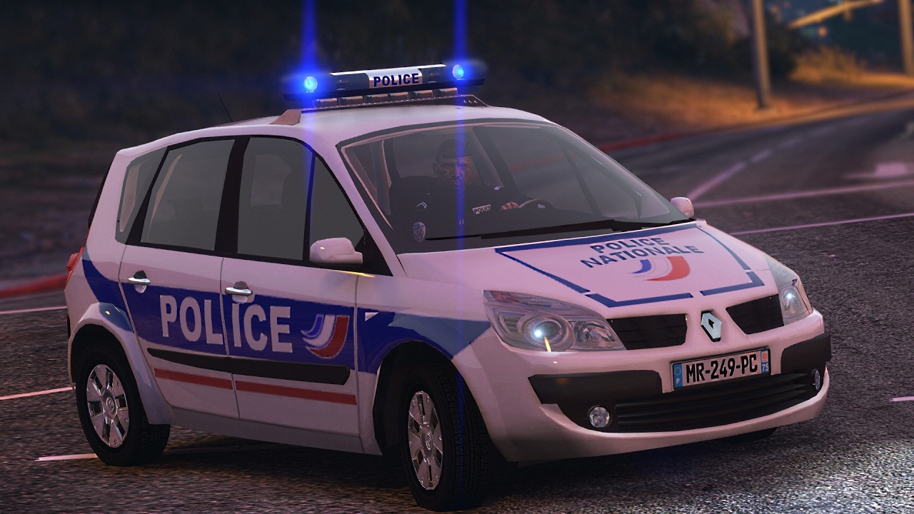 GTA 5 : POLICE NATIONALE #7 | Renault Scenic